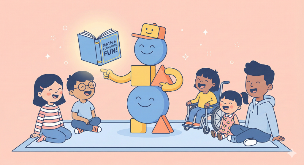 Math and Economics Fun - 아이들이 즐겁게 배우는 모습