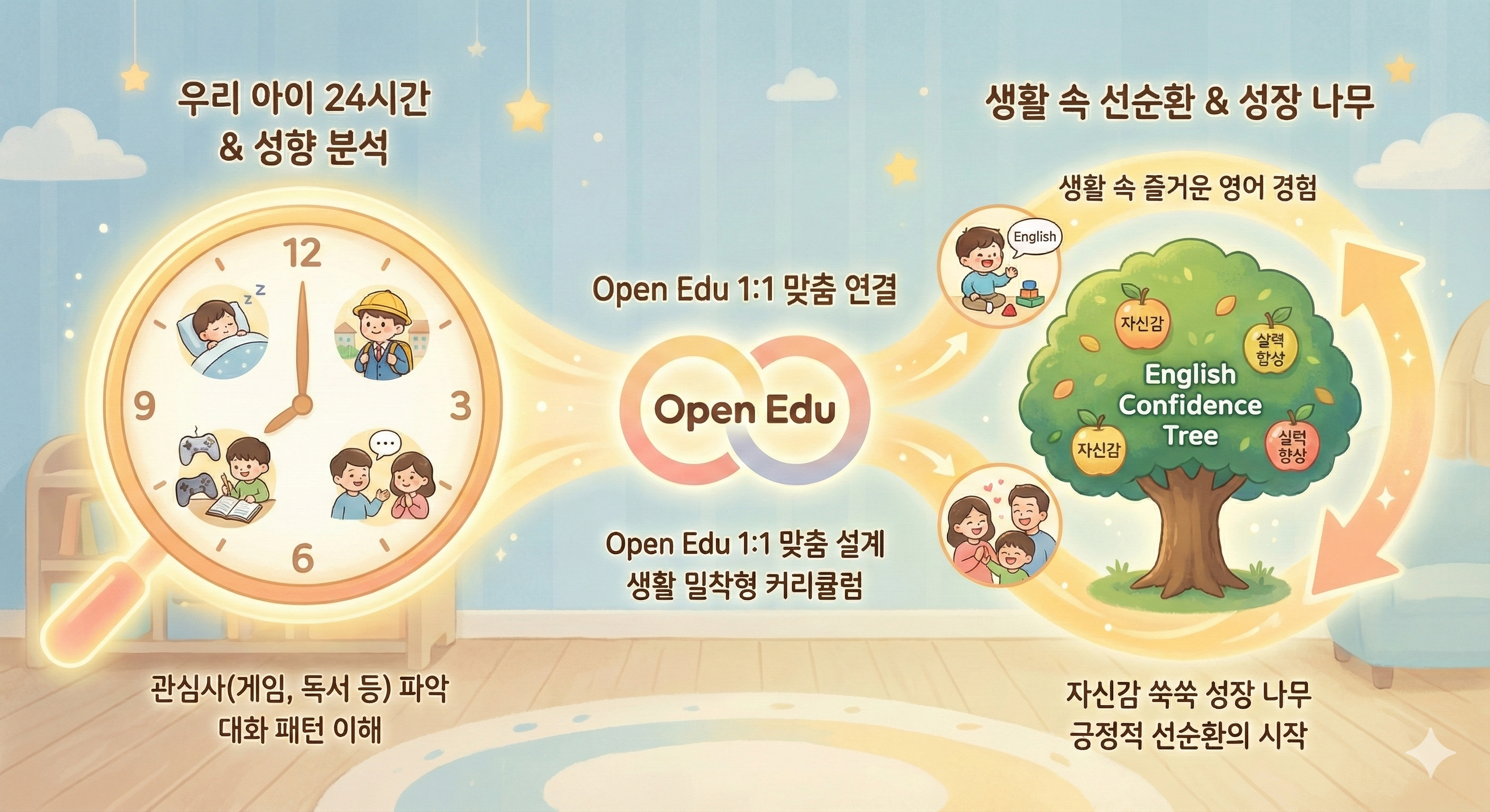 Open Edu 영어 교육 프로세스